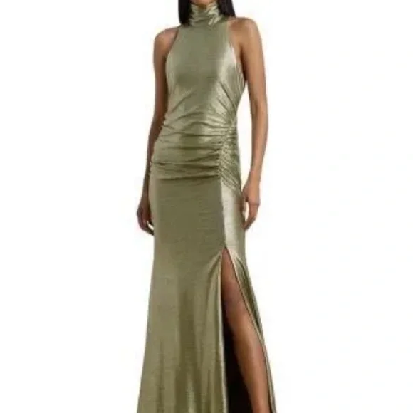 LAUREN/POLO RALPH LAUREN GOWN Color:GREEN Size: 16 Retail: $295.0 - Picture 2 of 2